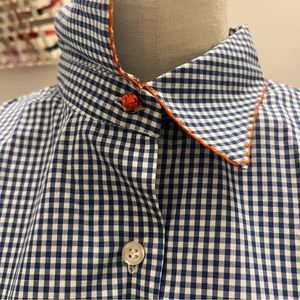 Laly Marrakech NWOT check button down